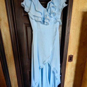 NWOT Women‘s Light Blue, Midi Sleeveless Dress
